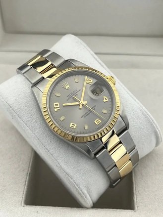 WATCH BUYERS | Rolex Oyster Perpetual Date 34mm Ref. 15223 Jacob & Co