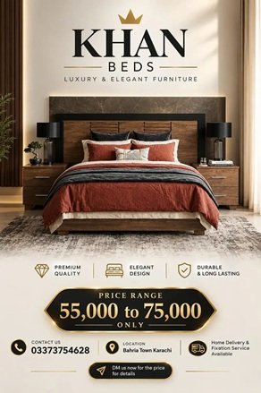 Bed set – Luxury bed set – wooden bed set