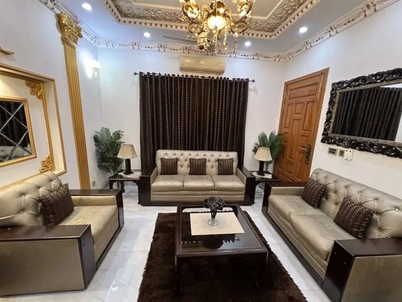6 Seater Sofa Set with center table